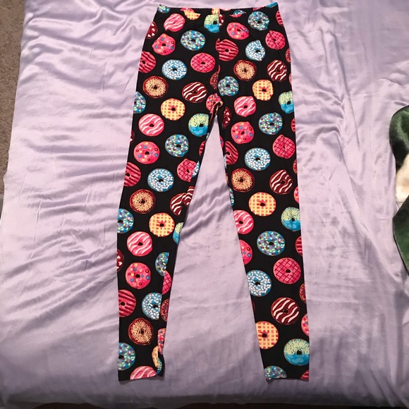 Donut Leggings Plus Size - Picture 1 of 2